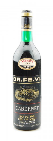 Wein 1968 Cabernet Riserva OR.FE.VI Roncade