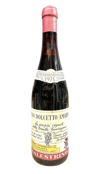 Wein 1974 Dolcetto Amaro Balestrino
