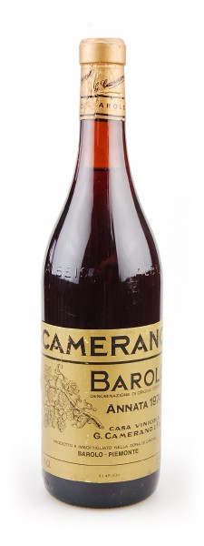 Wein 1974 Barolo Camerano Gold