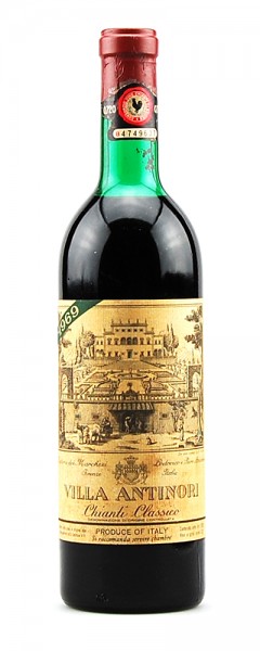 Wein 1969 Chianti Classico Villa Antinori