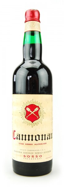 Wein 1969 Cannonau Vino Rosso Cantina Sorso