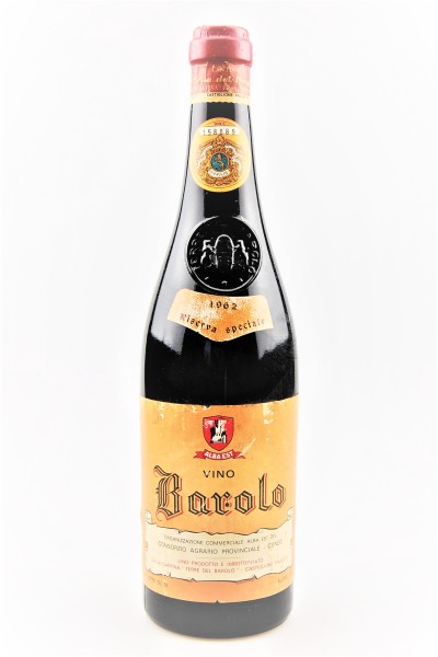 Wein 1962 Barolo Riserva Speciale Alba Est