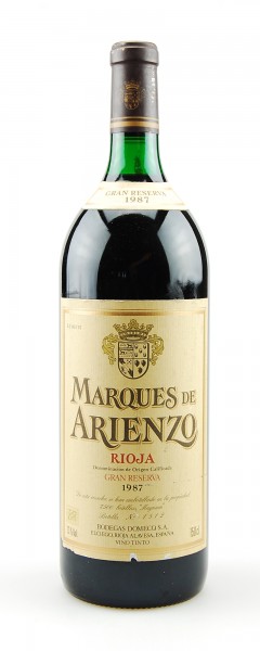Wein 1987 Rioja Marques de Arienzo Gran Reserva Magnum
