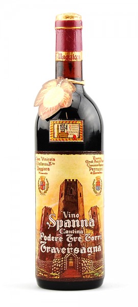 Wein 1964 Spanna Podere Tre Torri Riserva