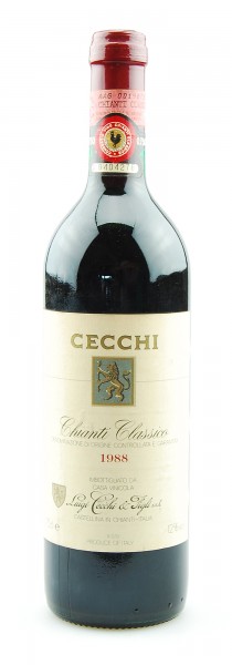 Wein 1988 Chianti Classico Luigi Cecchi