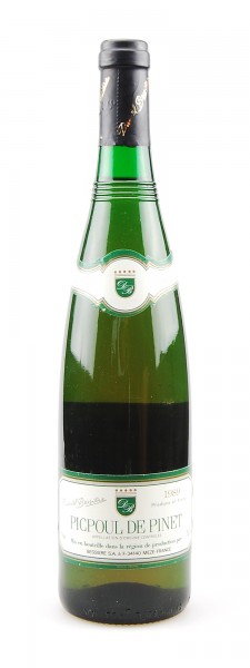 Wein 1989 Picpoul de Pinet Blanc