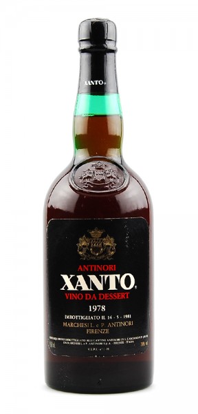 Wein 1978 Antinori Xanto Vino da Dessert Antinori