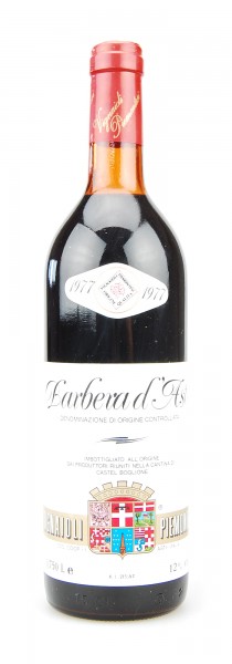 Wein 1977 Barbera d´Asti Vignaiole Piemontesi
