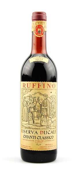 Wein 1971 Chianti Classico Ruffino Riserva Ducale