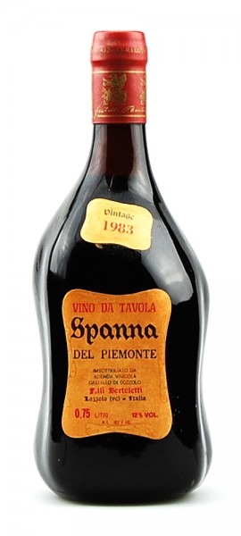 Wein 1983 Spanna Castello di Lozzolo Berteletti