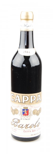Wein 1964 Barolo Angelo Cappa - unser Top-Tipp!