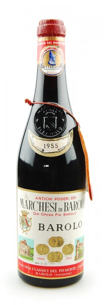 Wein 1955 Barolo Marchesi di Barolo Gia Opera