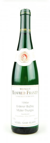 Wein 1996 Erdener Bußlay Müller-Thurgau