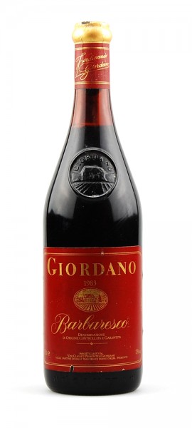 Wein 1983 Barbaresco Giordano