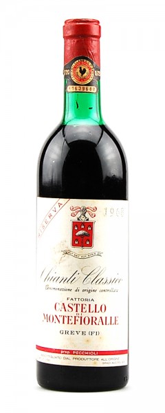 Wein 1968 Chianti Classico Riserva Montefioralle