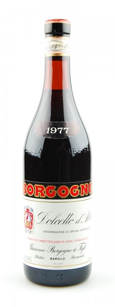 Wein 1977 Dolcetto d´Alba Giacomo Borgogno