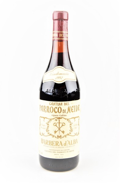 Wein 1982 Barbera d´Alba Parroco di Neive