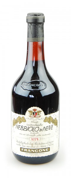 Wein 1971 Nebbiolo di Neive Francone