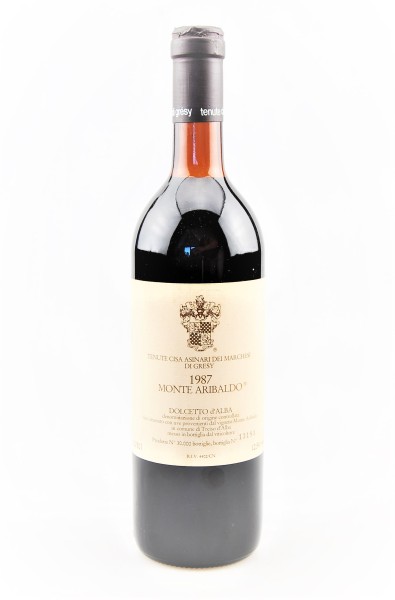 Wein 1987 Dolcetto d´Alba Monte Aribaldo Marchesi di Gresy