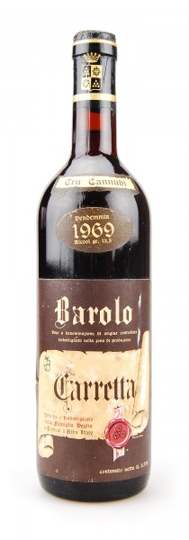 Wein 1969 Barolo Tenuta Carretta