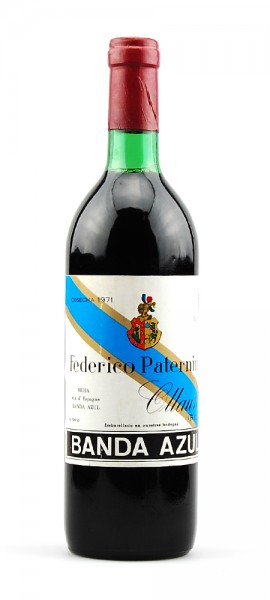Wein 1971 Banda Azul Federico Paternina