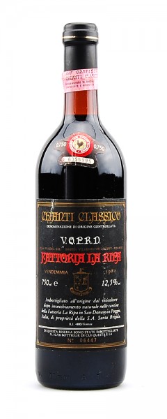 Wein 1986 Chianti Classico Fattoria La Ripa