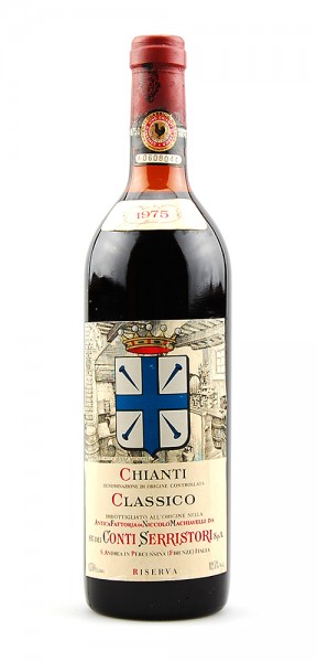 Wein 1975 Chianti Classico Conti Serristori Riserva