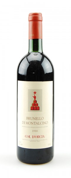 Wein 1988 Brunello di Montalcino Col d´Orcia