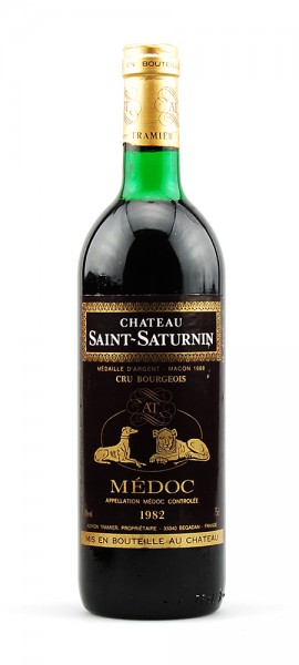 Wein 1982 Chateau Saint-Saturnin Cru Bourgeois Medoc
