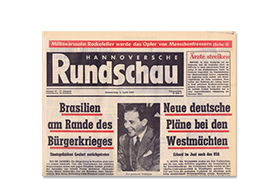 Hannoversche Rundschau - Original-Zeitung online bei JAGARO kaufen