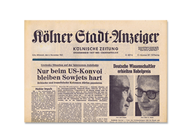 Kölner Stadtanzeiger - Original-Zeitung online bei JAGARO kaufen