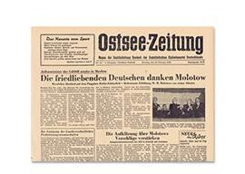 Ostsee- Zeitung - Original-Zeitung online bei JAGARO kaufen