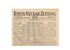 Rhein-Neckar-Zeitung - Original-Zeitung online bei JAGARO kaufen